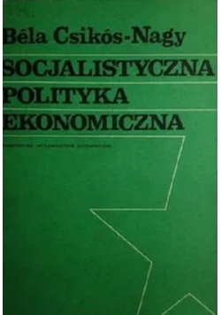 Socjalistyczna polityka ekonomiczna