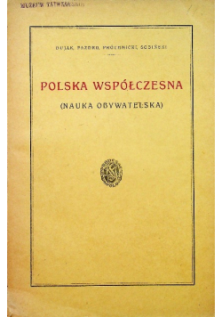 Polska współczesna 1926 r.