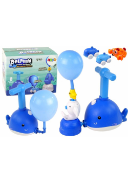 Balonowa wyrzutnia autek delfin