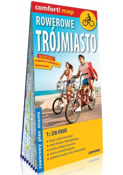Comfort! map rowerowe Trójmiasto 1:26 000 plan