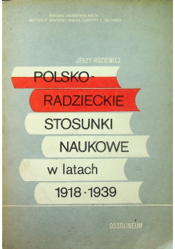 Polsko radzieckie stosunki naukowe
