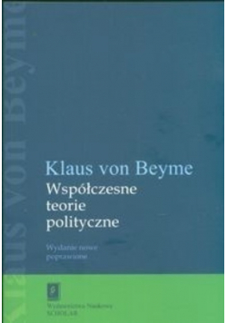 Współczesne teorie polityczne