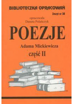 Biblioteczka opracowań nr 038 Poezje cz. II