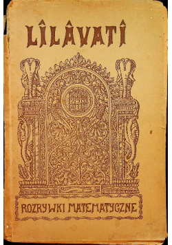 Lilavati rozrywki matematyczne