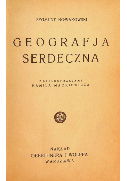 Geografja serdeczna 1931 r.