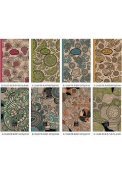 Notatnik ozdobny 125x200/80K linia TW FRESH