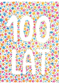 Karnet B6 Urodziny - 100 lat