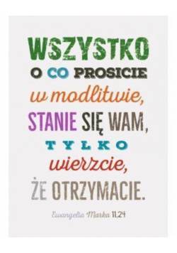 A Kartka składana - Wszystko o co prosicie
