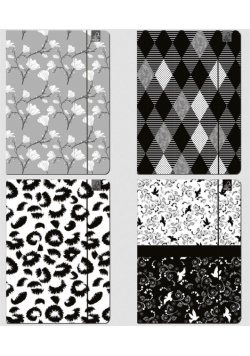 Teczka A4 z gumką Monochrome mix