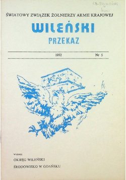 Wileński przekaz 1992 5