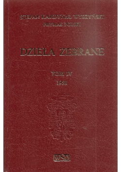 Wyszyński Dzieła zebrane tom IV 1958