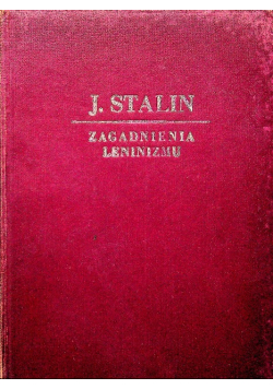 Zagadnienia Leninizmu 1947 r.