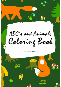 ABC's and Animals Coloring Book for Children (6x9 Coloring Book / Activity Book)