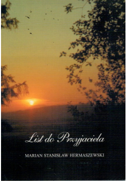 List do przyjaciela