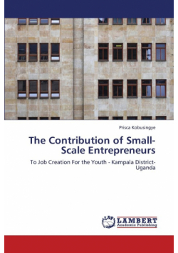 The Contribution of Small-Scale Entrepreneurs
