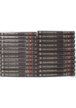 Wielka Encyklopedia PWN 23 tomy plus CD