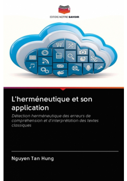 L'herméneutique et son application