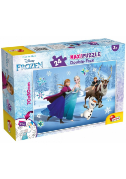 Puzzle dwustronne Supermaxi 24 Kraina Lodu