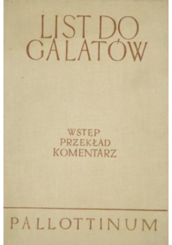 List do Galatów