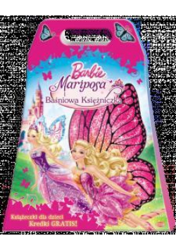 Zestaw książek z kredkami - Barbie &#153 Mariposa