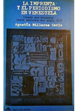 La imprenta y el periodismo en venezuela