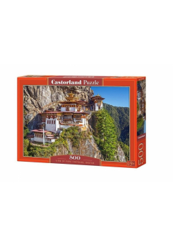 Puzzle 500 View of Paro Taktsang, Bhutan CASTOR