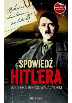 Spowiedź Hitlera Szczera rozmowa z Żydem pocket