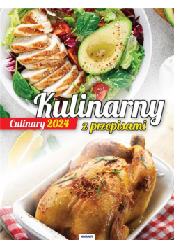Kalendarz 2024 Ścienny Kulinarny z przepisami