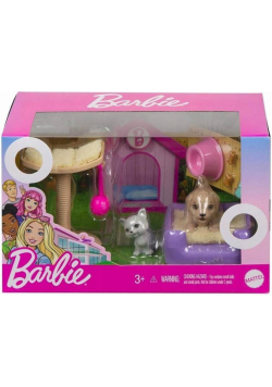 Barbie Zwierzątko + akcesoria GRG59