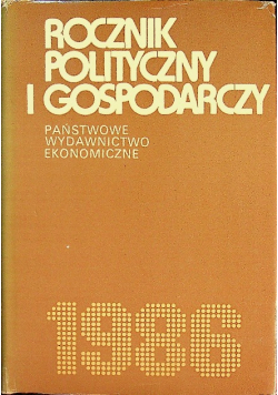 Rocznik polityczny i gospodarczy 1986