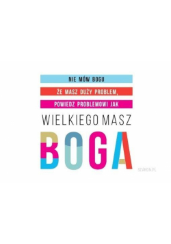 Magnes na lodówkę - Nie mów Bogu