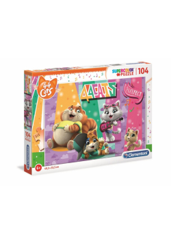 Puzzle 104 Super kolor 44 koty