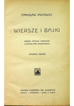 Wiersze i bajki 1934 r.