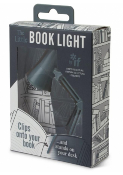 The Little Book LIght Lampka do książki szara
