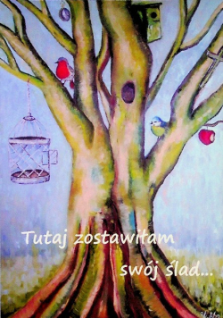 Tutaj zostawiłam swój ślad
