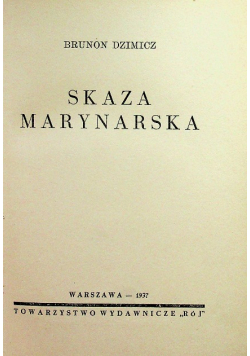 Skaza marynarska 1937 r.