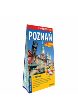 Poznań laminowany plan miasta 1:22 000
