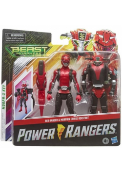 Power Rangers Beast Morphers Red Ranger & Cruise