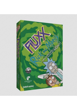 Fluxx Rick and Morty BLACK MONK
