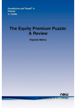 The Equity Premium Puzzle