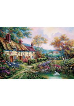 Puzzle 1500 Wiosenny ogród