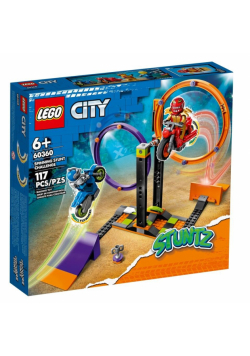 LEGO(R) CITY 60360 Wyzwanie kaskaderskie - obracając