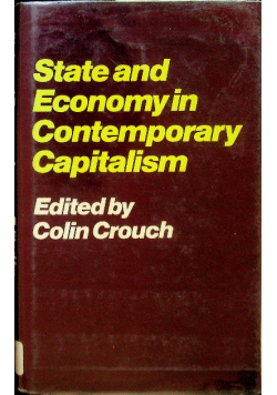 State and economy in contemporary capitalism