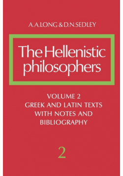The Hellenistic Philosophers