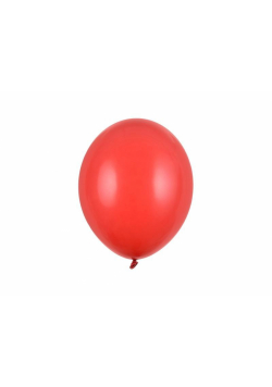 Balony Strong Pastel Poppy Red 27cm 10szt