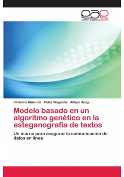 Modelo basado en un algoritmo genético en la esteganografía de textos