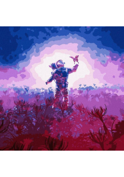 Malowanie po numerach - Poznawanie świata 50x50cm