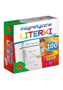 Magnetyczne literki na lodówkę ALEX