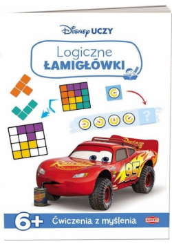 Logiczne łamigłówki. Disney Uczy. Auta