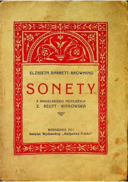 Sonety 1924 r.